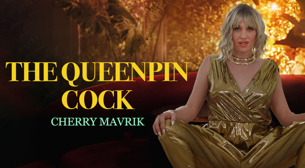Cherry Mavrik performs anal and oral sex in a 4K VR video filmed at 60 frames per second for TSVirtualLovers.