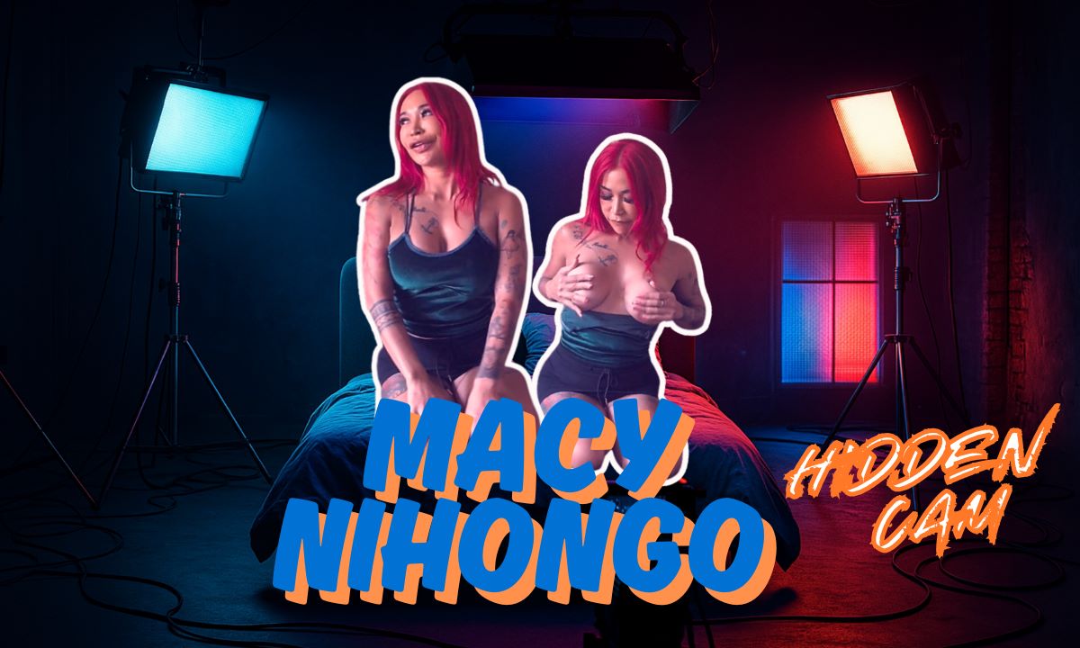 Macy Nihongo performs a solo POV scene with large breasts in 4K 60 FPS VR.