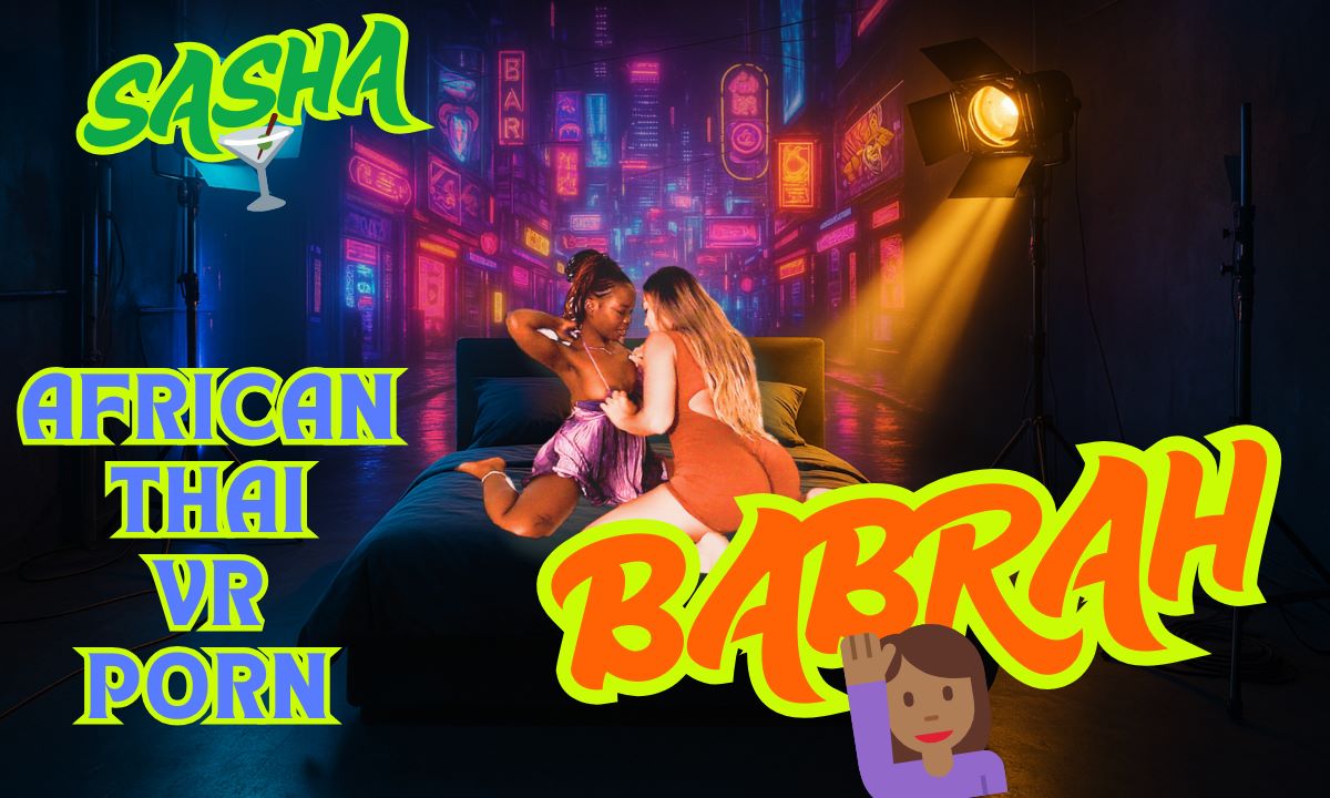 Sasha and Amelia Star lick pussy and kiss during a Thai VR party in 4K quality.