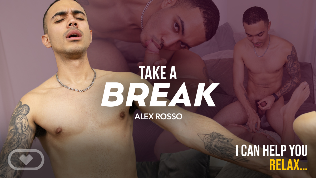 Alex Rosso and Tiago Santana perform a POV blowjob in 4K VR for VirtualRealGay