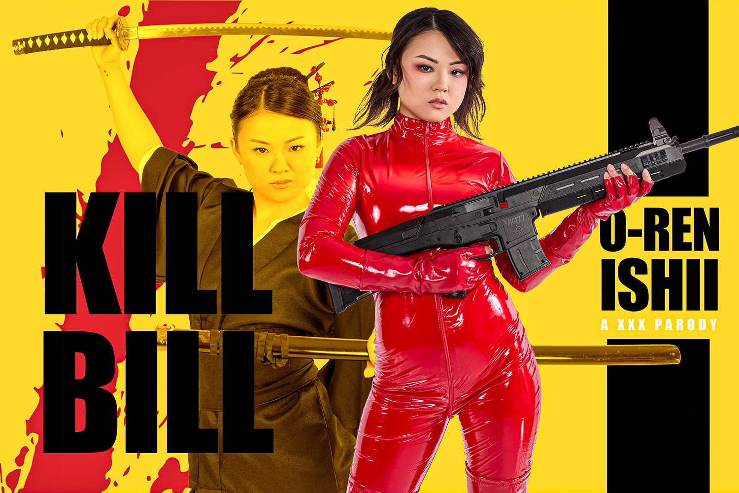 Lulu Chu cosplays O-Ren Ishii from Kill Bill in a 4K VR POV blowjob scene filmed at 60 frames per second for premium quality.