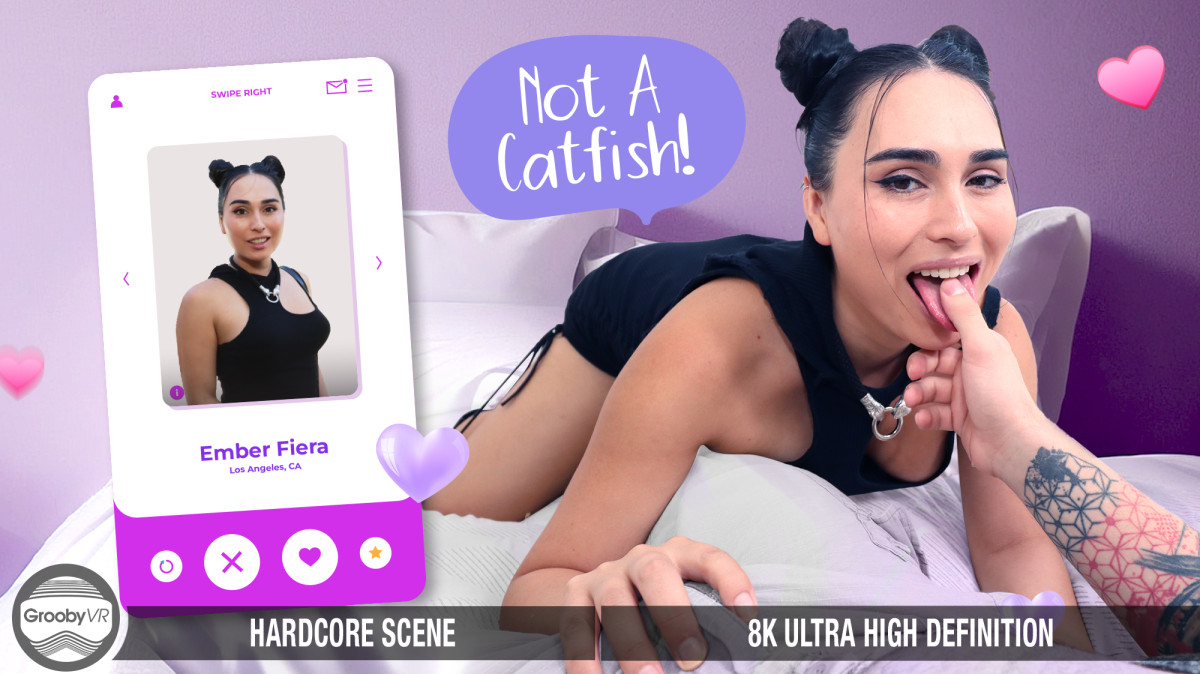 Ember Fiera performs anal and blowjobs in a GroobyVR 4K POV video featuring 60 FPS premium production quality.