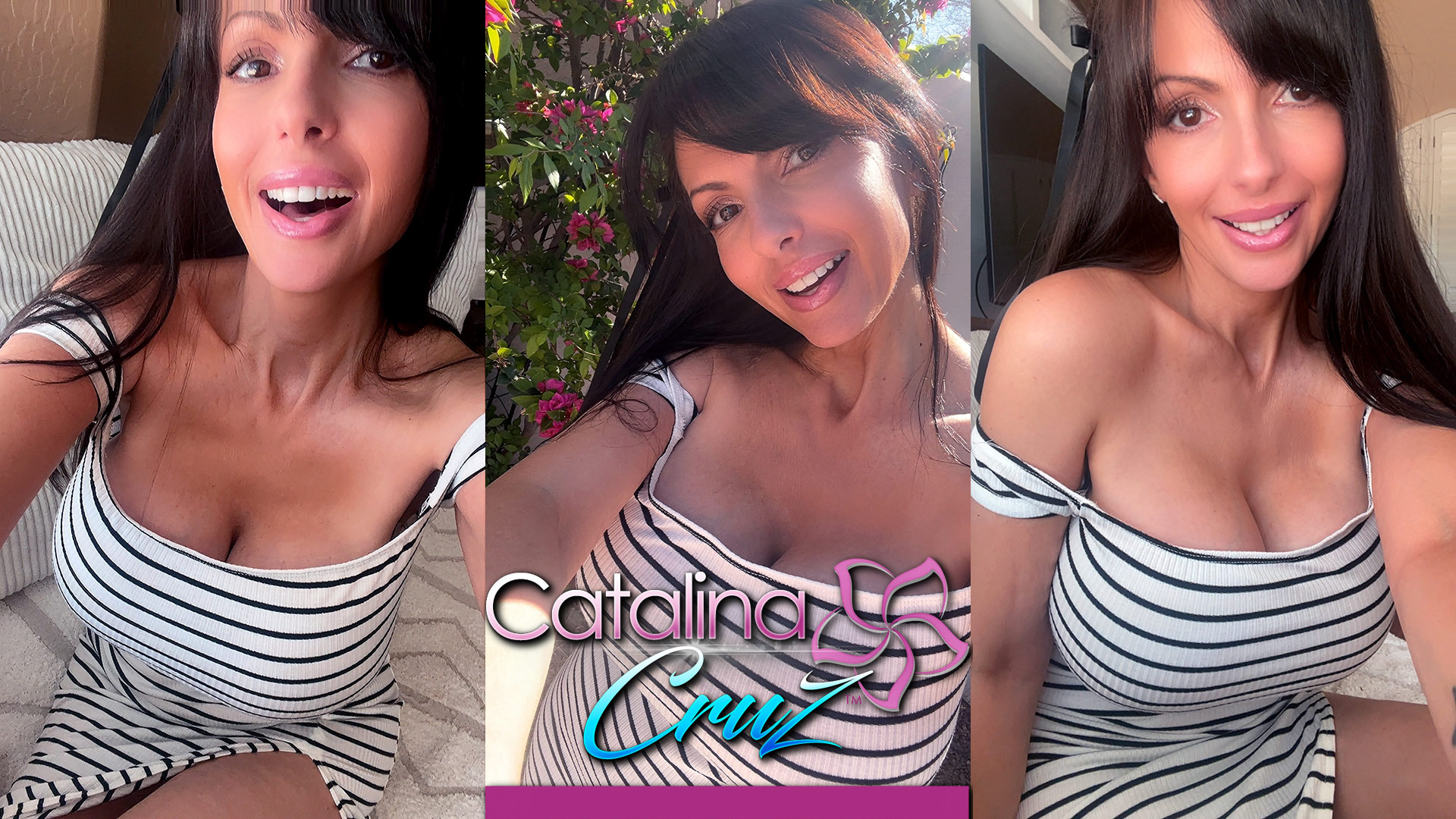 Catalina Cruz performs a solo POV session in 4K VR with 60 FPS smooth motion and big tits in a premium production setting.