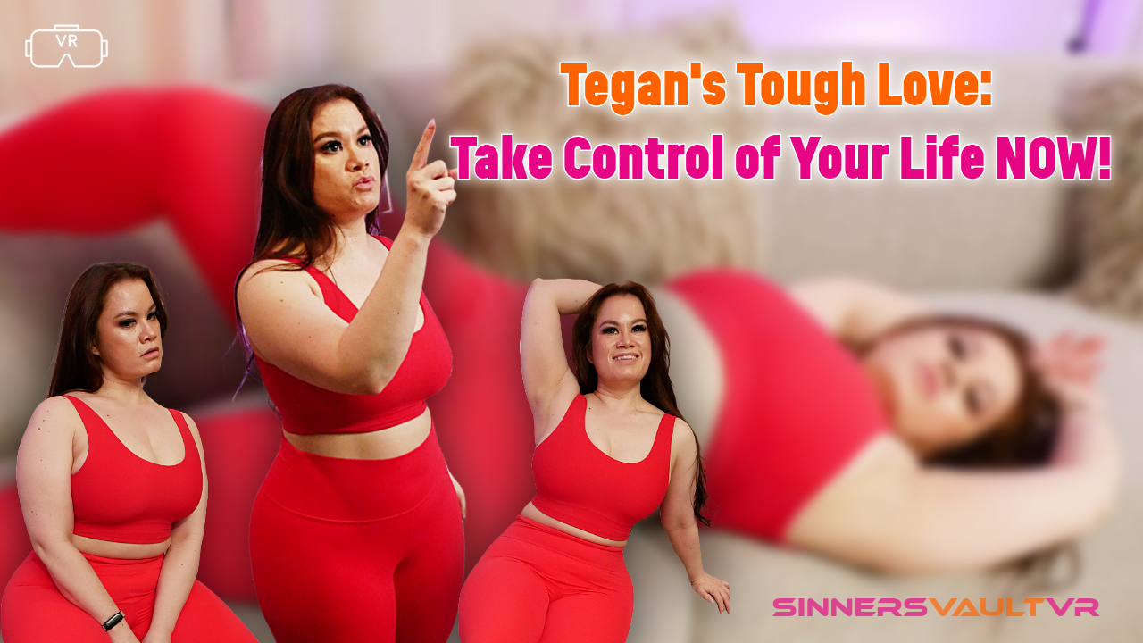 Tegan Trex performs a solo POV action in a VR 4K video with big breasts and 60 FPS.