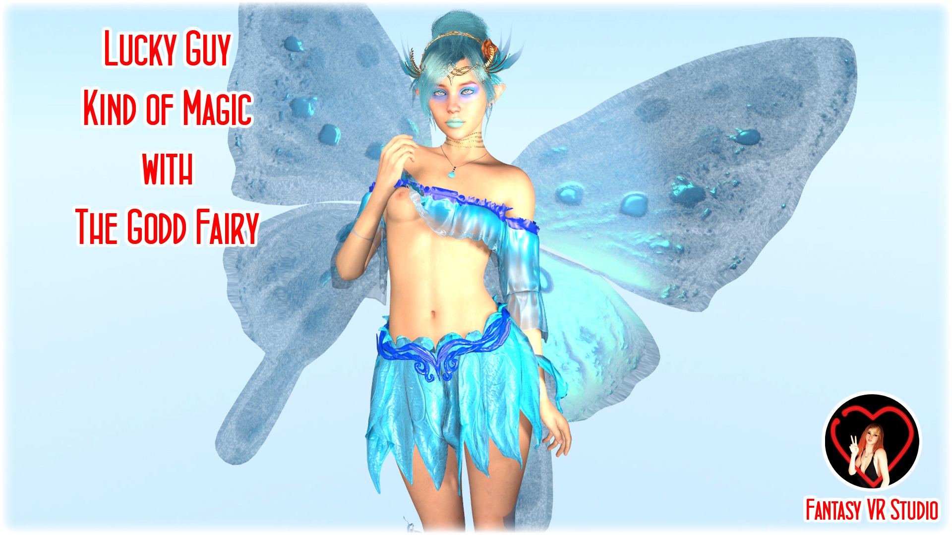 The Good Fairy in cosplay performs a POV blowjob and handjob in a magical setting for FantasyVR Studio in 4K VR.