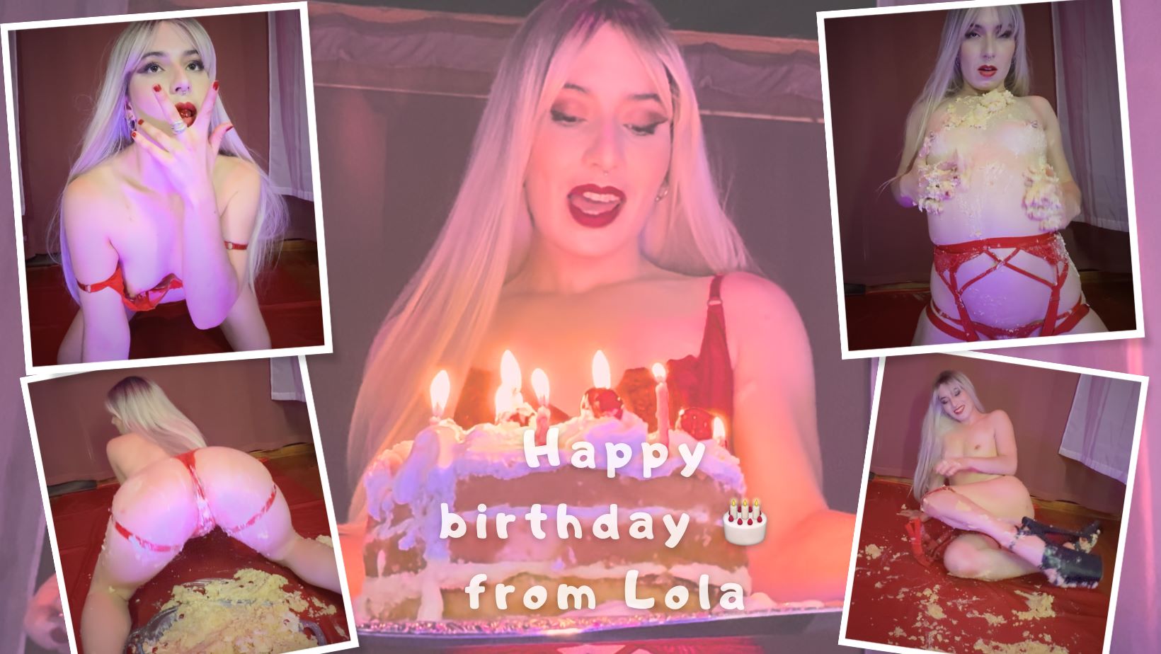 Ms Riots performs a solo birthday scene in a POV angle, presented in 4K resolution by April Movie Productions.