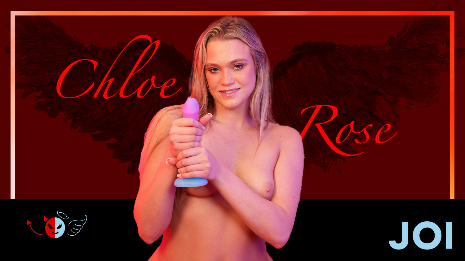 Chloe Rose performs a POV harvest in a NaughtyJOI 4K 180 degree VR piercing scene