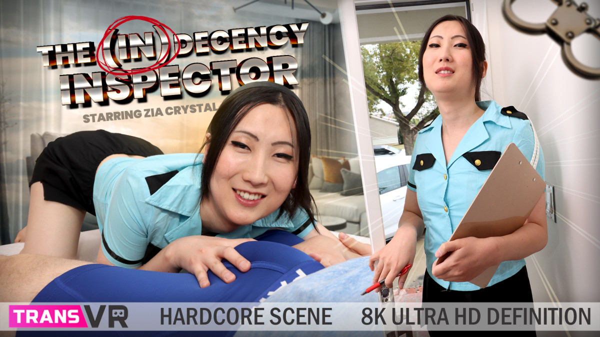 Zia Cristal performs anal and oral sex in a VR POV scene with 4K resolution and 60 FPS quality