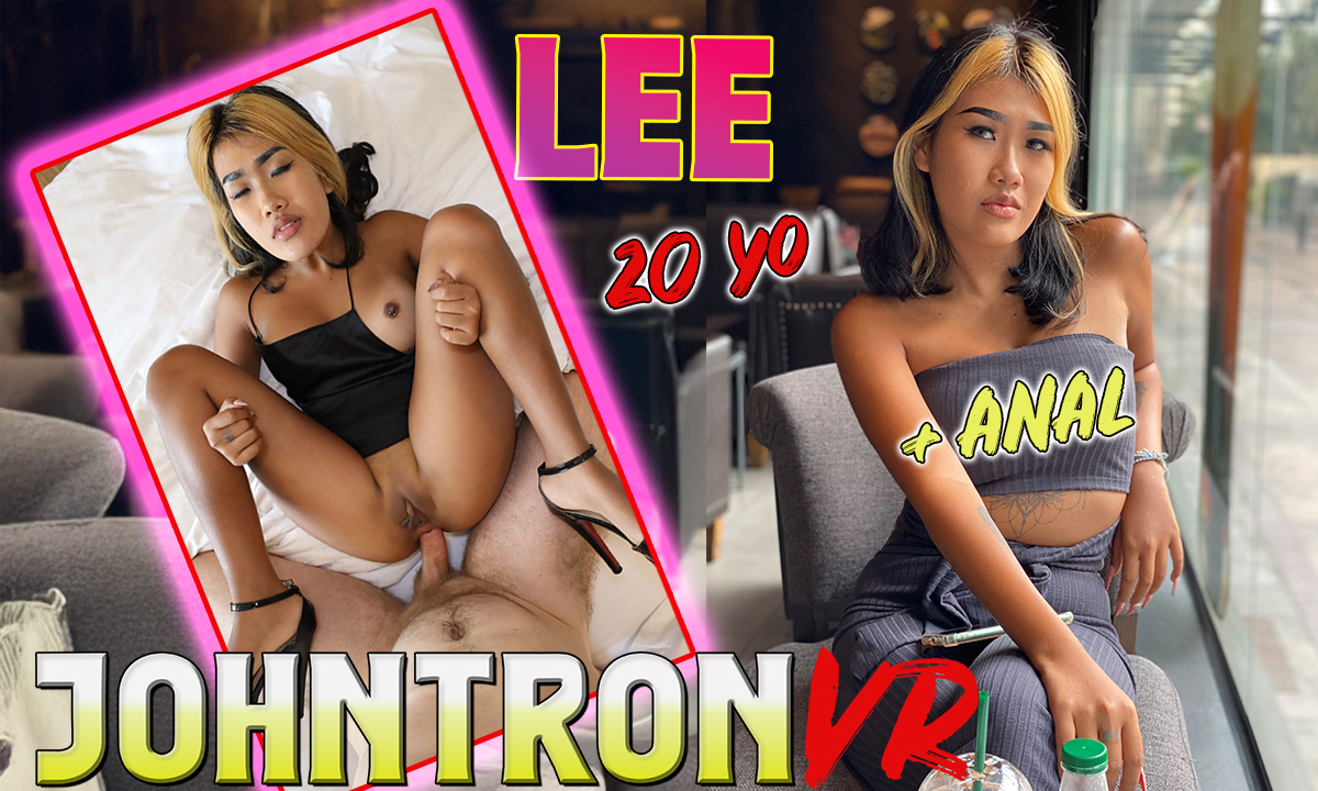 Lee, an Asian beauty salon girl, begs for anal in this JohnTronVR POV video featuring 60 FPS and 8K resolution.