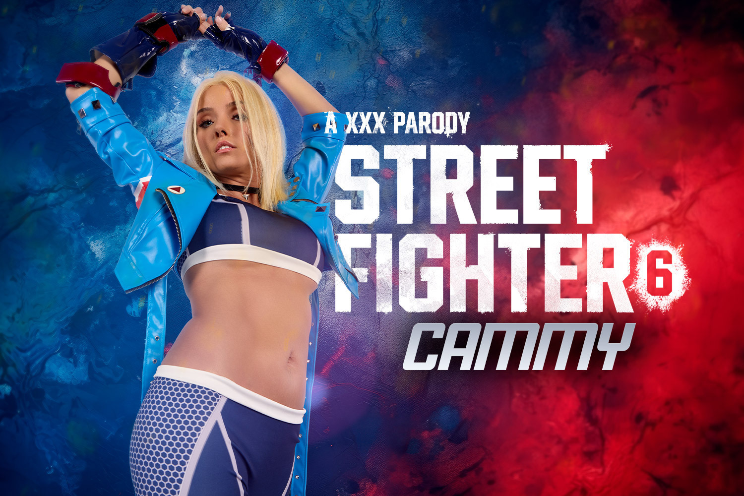 Pristine Edge in Cammy cosplay performs a POV blowjob and titty fuck in this 60 FPS VR scene from VRCosplayX