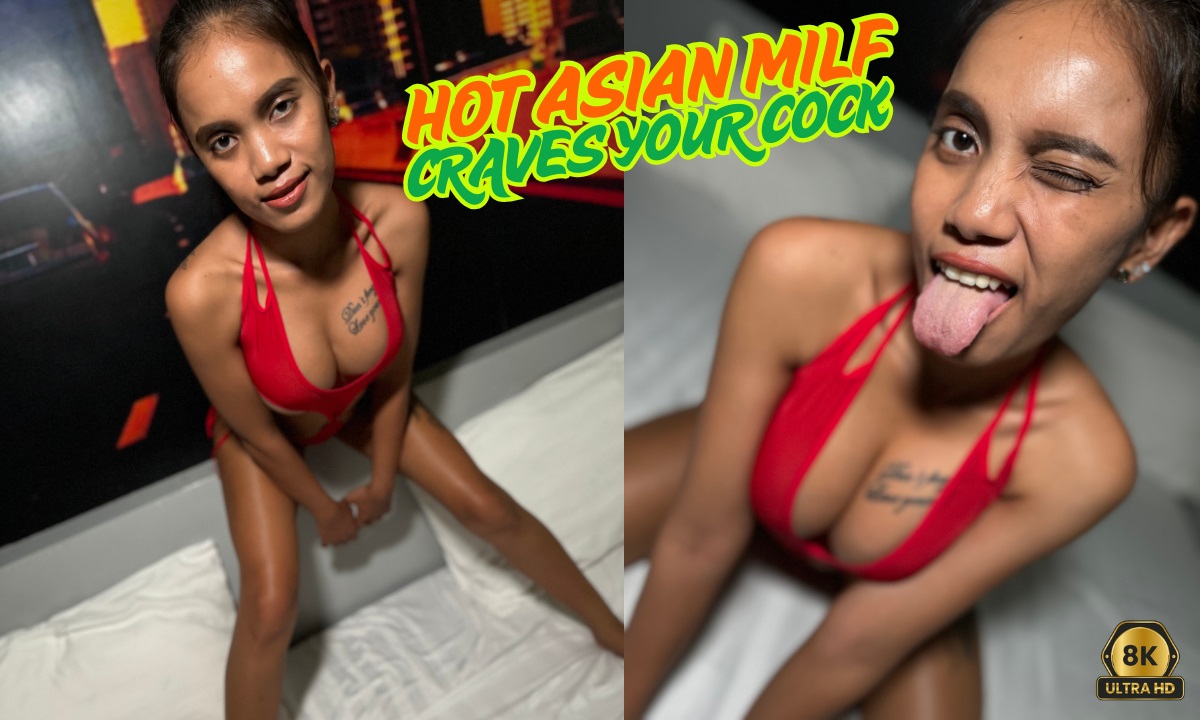 Cherry Lee performs a blowjob and footjob in 4K VR POV