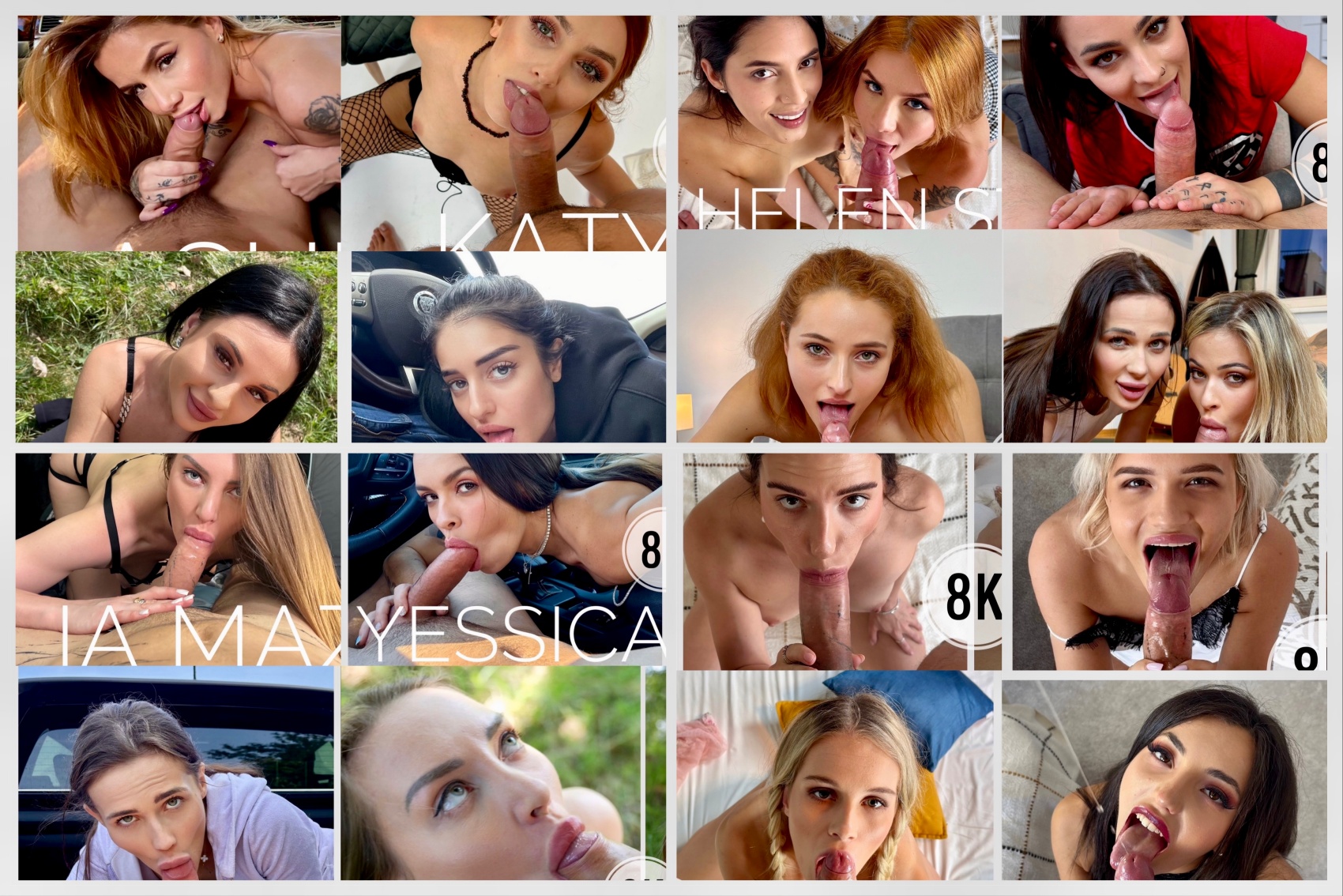 Compilation of multiple cumshots in 4K 180 degree VR with 60 FPS playback from PS-Porn studio