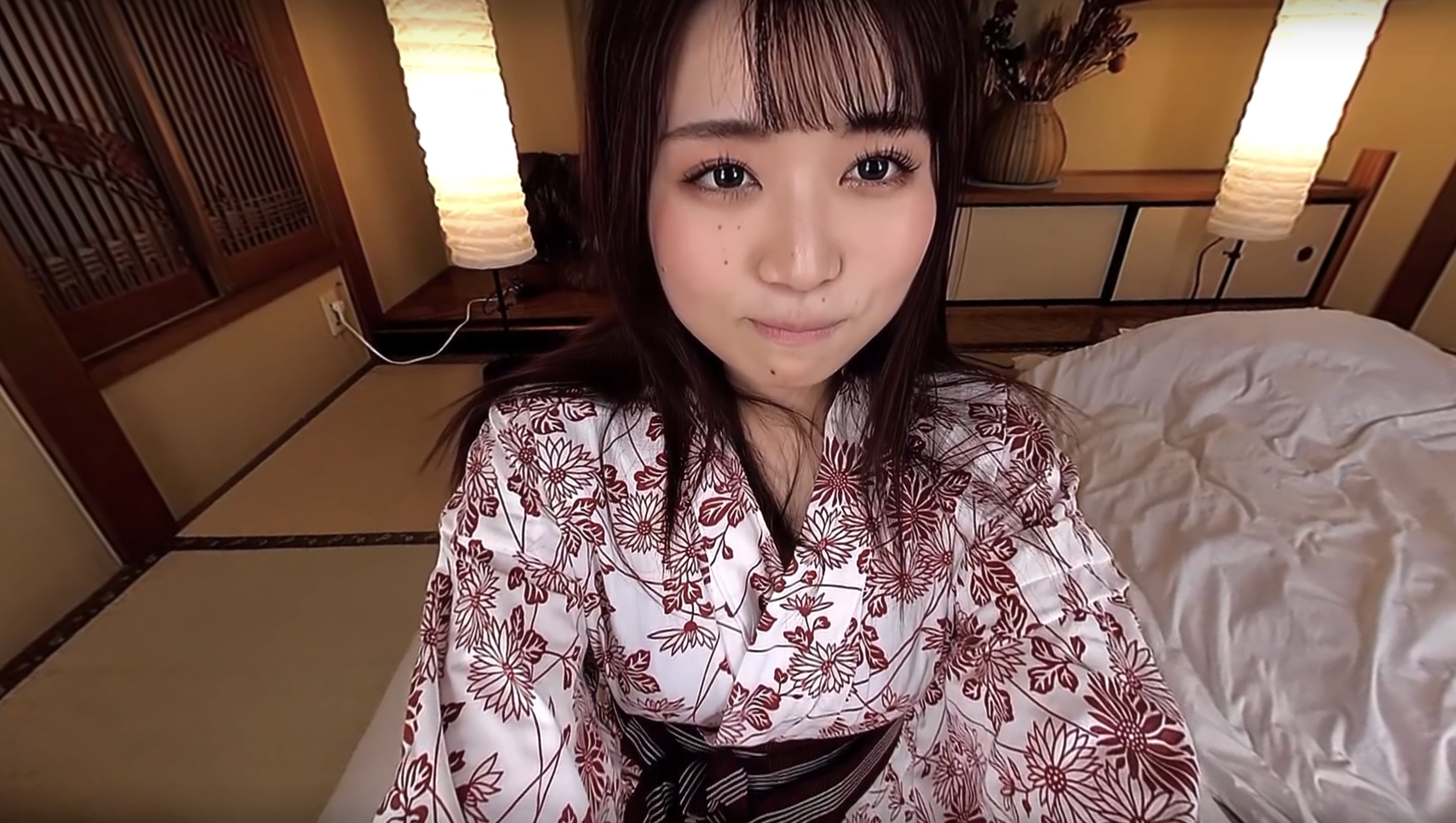 Aoi Amano enjoys a hot spring affair in this 4K POV VR video from SOD Create featuring premium 60 FPS visuals