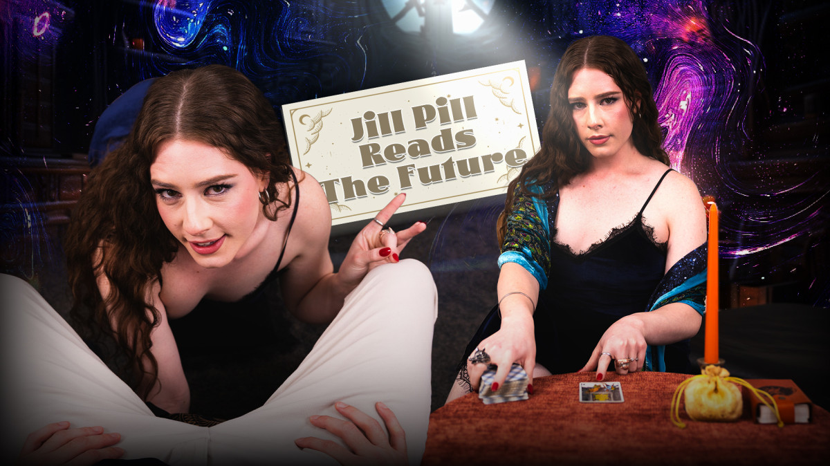 Jill Pill performs a POV blowjob and anal scene in 4K 60 FPS VR